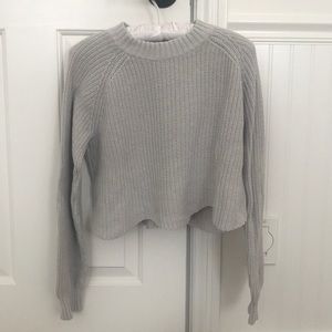 Cropped sweater